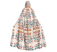 FHIZOAL Welcome To Switzerland - Capa con capucha para adultos, disfraz de vampiro, bruja, Halloween, Navidad, cosplay, fiestas temáticas
