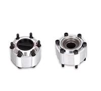 fhjwqronte 2 piezas X bujes de bloqueo manuales aleación aluminio, for NISSAN, Pickup Pathfinder Navara D21/D22 90 B014 40250-2S610 402502S610 Conjunto de cubo de rueda de bloqueo