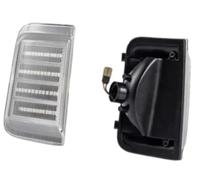 fhjwqronte 2X Lámparas Led Dinámicas de Señal de Giro de Espejo Lateral Ámbar, para Citroen, para JUMPER, para Relé 2006-2015-2019 Señal de giro delantera del coche (1)