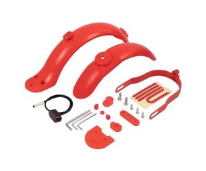 fhjwqronte Almohadilla de elevación de Guardabarros modificada/Soporte | de soporte/luz trasera/tapa de goma, para Xiaomi, Kits de rueda trasera de