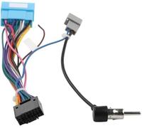 fhjwqronte Conector de audio automotriz Radio de coche 16 pines, para adaptador cable para audio, para Accord, para Civic, para Crv, para JAZZ, para Odyssey, para Integra 1993-2008