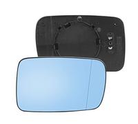 fhjwqronte Espejo retrovisor con placa de soporte calefactable, cristal izquierdo y derecho, for, 325Ci 760Li 2000-2008 Vidrio del espejo retrovisor del coche(1pcs right side)