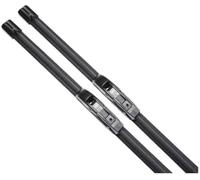 fhjwqronte Hoja deflectora de lluvia para automóviles Limpiaparabrisas Delantero Trasero, para Koleos Qm6 Mk2 2017-2020 Limpiaparabrisas Accesorios Coche(BLACK Style A)