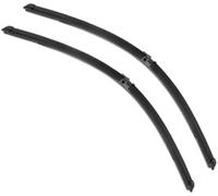 fhjwqronte Hoja deflectora de lluvia para automóviles Limpiaparabrisas delanteros y traseros, para accesorios para ventanas de parabrisas Clase E W212 2010-2014 24(BLACK Left)