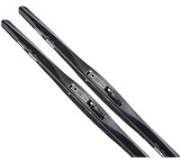fhjwqronte Hoja deflectora de lluvia para automóviles Limpiaparabrisas delanteros y traseros, para Xc90 2002-2004, limpiaparabrisas, cepillos, accesorios de coche, pegatinas(BLACK Style B)