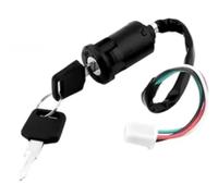 fhjwqronte Interruptor de encendido de llave de motocicleta, para SUZUKI | cerraduras de puerta de arranque de cable 2 50Cc 250Cc Quad 4 ruedas Atv Lock pastillas de freno disco