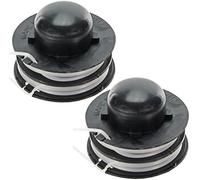 fhjwqronte Para Cabezal de Carrete de Hilo de desbrozadora de Doble | alimentación tipo Rac119, para cortacésped para Ryobi