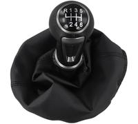 fhjwqronte Reemplazo de la perilla de cambio autom Perilla de palanca de cambios personalizada, para Seat Ibiza 4.ª generación con diseño elegante, actualización interior del automóvil(BLACK 6 speed)