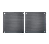 Fhkpsqkcn 12 x 12 cm PVC PC Filtro de polvo para ventilador de refrigeración Códigos a prueba de polvo