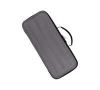 Fhkpsqkcn Bolsa de transporte para teclados mecánicos 75% para 84 teclas Tapa dura con agarre cómodo y cremalleras dobles