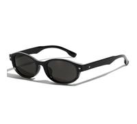 FHKQMLFQ Oval para Hombres Mujeres Gafas de Sunglasses Sombras Gafas de Sunglasses Men Glasses Female UV400