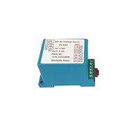 FHMKJORHP Transmisor de Voltaje CA Entrada 0-600 V Detector Sensor Salida analógica 4-20 mA 0-20 0-10 Sensor Bucle Cerrado Alto CC 12 PWR(3ph Ac0-100v,0-10mA Output)