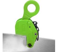 FHRKA Abrazadera Vertical para Placas de 11000 LB - Mordaza de elevación de Acero aleado de Alta Resistencia, Apertura de 1,9 Pulgadas, para Transportar y Levantar Placas industriales (2t)