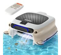 FHRKA Aspiradora robótica inalámbrica para Piscinas, limpiadores automáticos con 3 velocidades Ajustables, Control Remoto de 30 m y batería de 7800 mAh.