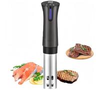 FHRKA Cocina de precisión Sous Vide, circulador térmico de 1100 W con Pantalla táctil LED, Control de Temperatura de 25 a 92,5 °C e indicador de 3 Colores. (Black)