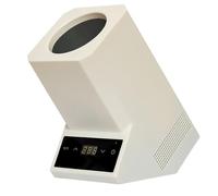 FHRKA Enfriador de Vino eléctrico, 750 ml, Recargable, de Acero Inoxidable, enfriamiento Continuo Durante 24 Horas, Temperatura Regulable y portátil, sin Hielo. (White)