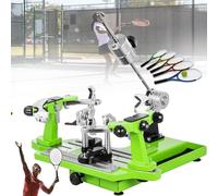 FHRKA Máquina de encordar Raquetas de Tenis Plato Giratorio de 360 Grados, Máquina de encordar Raquetas de Mesa, Máquina de encordar Raquetas de bádminton