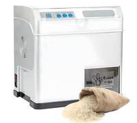 FHRKA Máquina eléctrica de molienda y pelado de arroz de 550 W, Separador automático de Salvado de arroz de 30 kg/h, peladora y descascaradora automática de Cereales de Trigo.