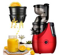 FHRKA Máquina exprimidora de separación de Pulpa de Jugo, exprimidor Lento Masticador, Extractor de Jugo de Soja, 90% de Alto Rendimiento de Jugo