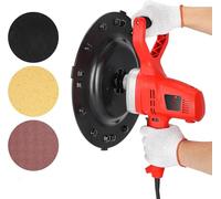 FHRKA Máquina pulidora de 1280W, máquina eléctrica alisadora de Paredes, Paleta de hormigón, máquinas de enyesado de Paredes de Superficies de Cemento