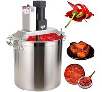 FHRKA Mezcladora automática para ollas, 20L-85L, regulación de Velocidad Continua, 4 aspas para una Mezcla Uniforme, Ideal para Salsas y mermeladas. (85L)