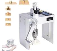 FHRKA Probador hidráulico de Resistencia de adhesión de baldosas: Dispositivo Inteligente de Fuerza de adhesión con Bloques de Prueba roscados para la medición de la Resistencia de Pintura