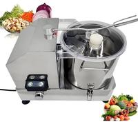 FHRKA Procesador de Alimentos Comercial, Picador eléctrico de Verduras, Picador de Carne Multifuncional de Acero Inoxidable de Alta Resistencia, Cortador de Verduras. (6L)