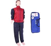 FHSLKXIM Kit De Modelo De Entrenamiento De Simulador De Rcp, Maniquí De Cuerpo Completo para Adultos, Modelo De Entrenamiento De Primeros Auxilios, Modelo Médico De Reanimación Cardiopulmonar Humano