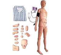 FHSLKXIM Maniquí De Atención Al Paciente con Medición De Presión Arterial En El Brazo, Modelo De Entrenamiento Intercambiable para Mujeres Y Hombres, Herramienta De Enseñanza para Educación Médica.