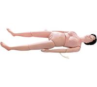 FHSLKXIM Maniquí Multifuncional De PVC para Atención Al Paciente, para Hombres Y Mujeres, Ideal para Formación Médica, Enfermería, Docencia Y Educación (Femenino).