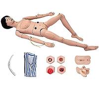 FHSLKXIM Simulador De Atención Al Paciente con Maniquí De Entrenamiento Geriátrico con Módulos Intercambiables para Genitales Y Úlceras por Presión para Formación Médica De Enfermería (Femenino)