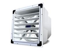 FHSLKXIM Ventiladores De Ventilación, Potente Extractor Industrial De Pared, con Persiana Automática, para Áticos, Cobertizos O Garajes, Unicolor, 66 X 66 Cm.