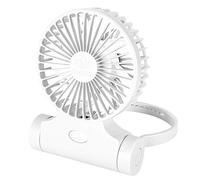 Fhsqwernm 4 Hojas Ventilador Techo USB En Refrigerador Aire Colgante 4400mAh 4 Pulgadas Ventiladores Campaña Velocidad Escalonada para Acampar Hogar Dormitorios Aire Libre Be Fan USB