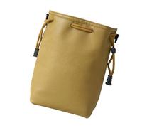 Fhsqwernm Funda suave para cámara con cordón, bolsa de almacenamiento para cámara con correa ajustable, bolsa de almacenamiento para lente suave, portátil, a