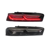 FHSUFG Luz Trasera Después Para Chevy Para Camaro Coupe 2016 2017 2018 Luz Trasera De Coche Montaje Luces Traseras Señal Giro Secuencial(SMOKED)