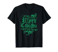 Fhtagn Cthulhu Vintage envejecido Cosmic Horror Lovecraft Camiseta