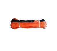 FhtougZXt Cuerda del Torno recuperación sintética de la Remolque del Coche de 10m m x de los 30m Compatible con Off Road 4X4(Color Name: Gray)