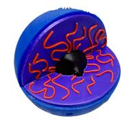 FHUILIJH Modelo de poro Nuclear - Modelo ampliado de Estructura Celular biológica de Resina Impresa en 3D - con diseño magnético extraíble para la enseñanza de la biología,Azul,10cm