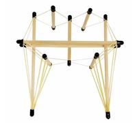 FHUILIJH Modelo Integrado de Tensión Pélvica - Modelo Corporal de Tensión Fascial - para Herramienta de Demostración de Anatomía Dinámica,Blanca,24cm