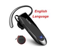 (FI Negro con Bolsa) Auriculares Bluetooth New Bee V5.0 Auriculares Inalámbricos Auriculares con Micrófono 24