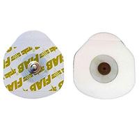 FIAB Electrodos universales para electrocardiograma desechables, 36-40 mm, FOAM ovalados adultos, sin látex, paquete de 2000, 33314