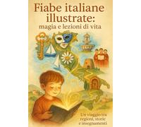 Fiabe italiane che uniscono terra, mare e montagna in un viaggio meraviglioso illustrato: Magia e lezioni di vita racchiuse in un viaggio tra venti regioni per crescere con emozioni e curiosità