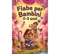 FIABE PER BAMBINI 0-3 ANNI Storie della Buonanotte Ed. a Colori: 40 Fiabe Illustrate per Bimbo e Bimba di 0 1 2 3 Anni con Maxi Illustrazioni e Morale in ogni Fiaba