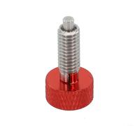 Fiable pasador de bloqueo de émbolo de resorte M6 para una fácil liberación en cajas de herramientas y uso automotriz (borgoña-M6)