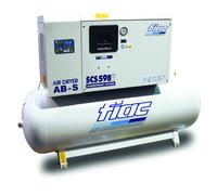 Fiac compresor insonorizado SCS 300lt - AB598 5,5 HP 300 litros, con secador frigorífico