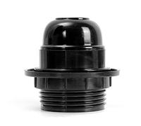 Fiacvrs - Casquillo de bombilla E27, soporte para lámpara de tornillo Edison ES E27, bombilla de tornillo E27, casquillo soporte colgante toma de corriente abra para pantalla anillo conector adaptador