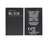 FIALDETEC Batería de repuesto para Nokia BL-5CB de ion de litio para 105 106 100 150 101 103 109 111 113 1000