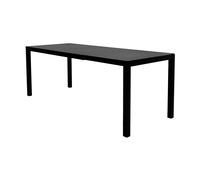 Fiam Mesa de comedor extensible Aria 140-200 cm Black