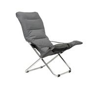 Fiam Silla para tomar el sol Fiesta Soft Tela antracit. estructura de aluminio