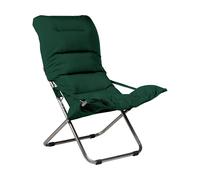 Fiam Silla para tomar el sol Fiesta Soft Tela dark green. estructura de aluminio